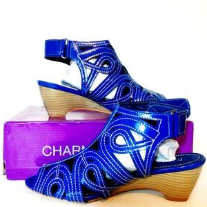 Charming Lady Angela Blue Sandals